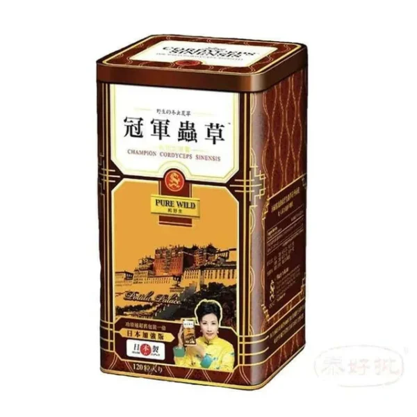 純野生冠軍蟲草 120粒